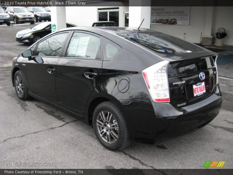 Black / Dark Gray 2010 Toyota Prius Hybrid III