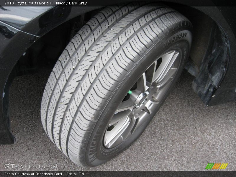 Black / Dark Gray 2010 Toyota Prius Hybrid III