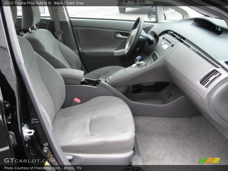 Black / Dark Gray 2010 Toyota Prius Hybrid III