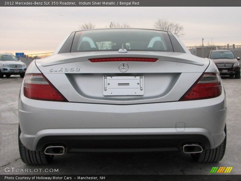 Rear View - 2012 Mercedes-Benz SLK 350 Roadster