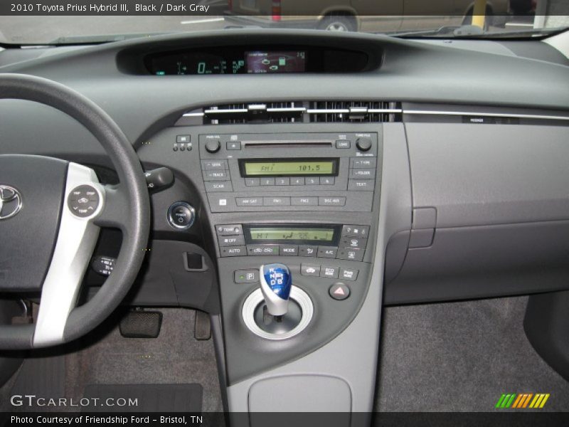 Dashboard of 2010 Prius Hybrid III