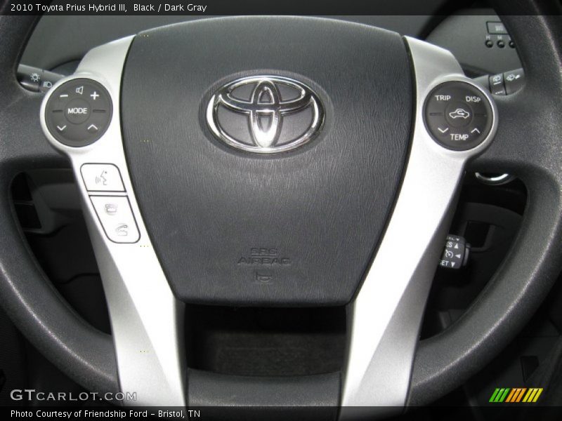  2010 Prius Hybrid III Steering Wheel