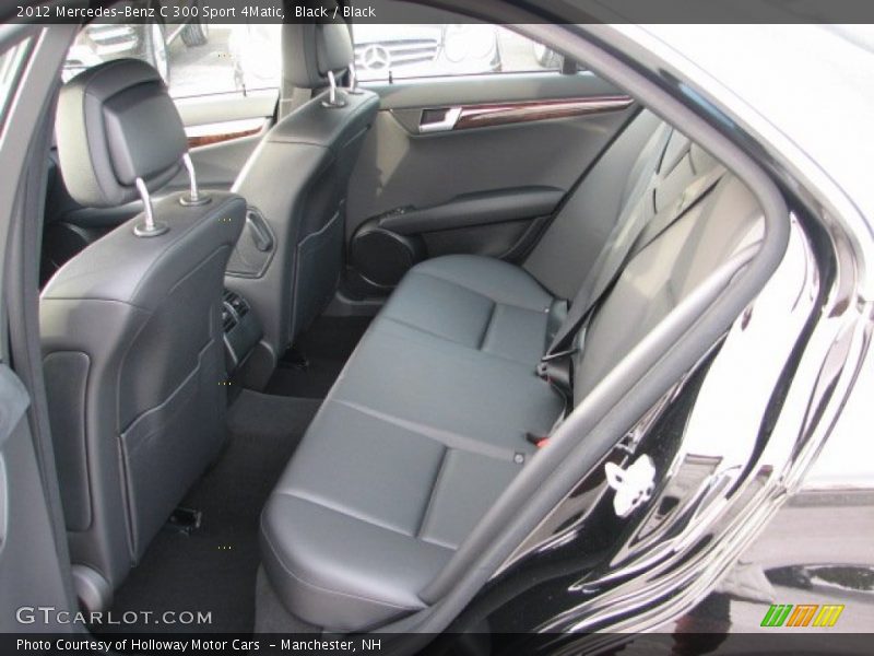 Black / Black 2012 Mercedes-Benz C 300 Sport 4Matic