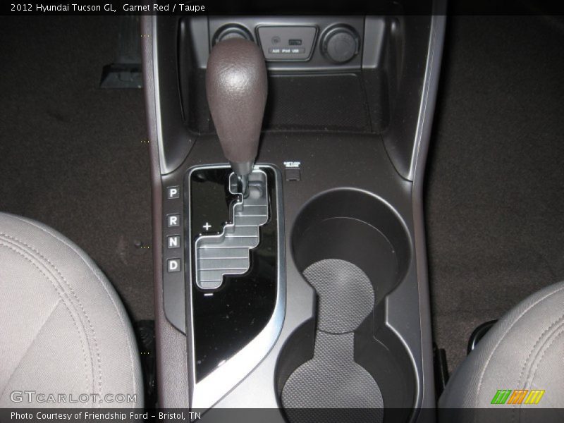  2012 Tucson GL 6 Speed SHIFTRONIC Automatic Shifter
