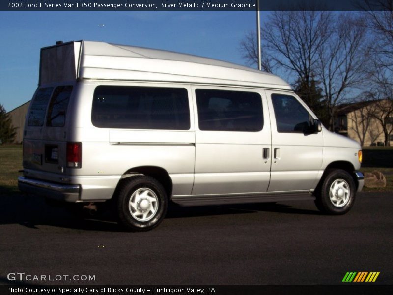 Silver Metallic / Medium Graphite 2002 Ford E Series Van E350 Passenger Conversion
