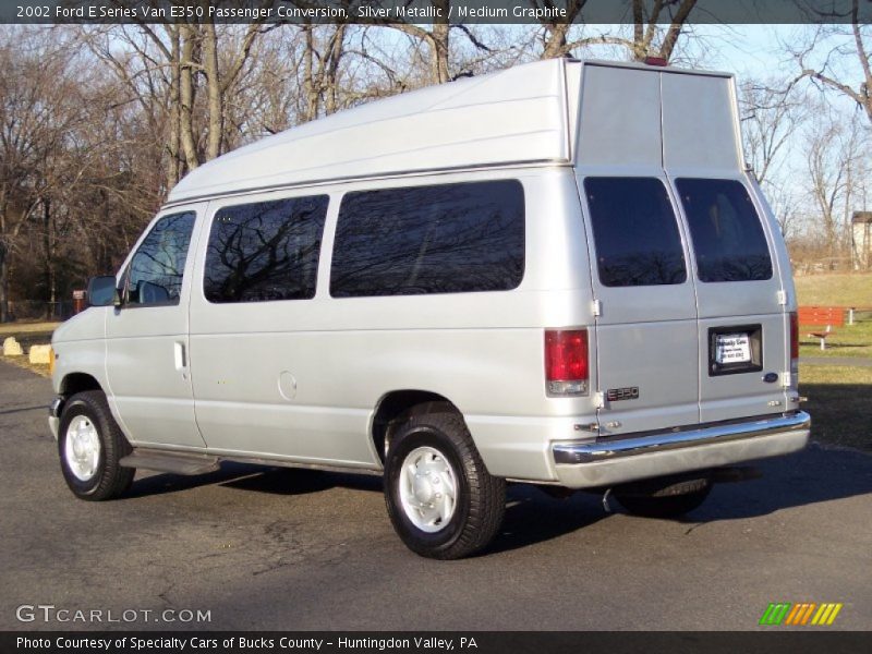 Silver Metallic / Medium Graphite 2002 Ford E Series Van E350 Passenger Conversion