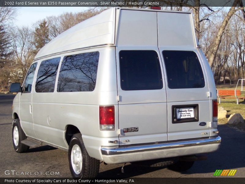 Silver Metallic / Medium Graphite 2002 Ford E Series Van E350 Passenger Conversion