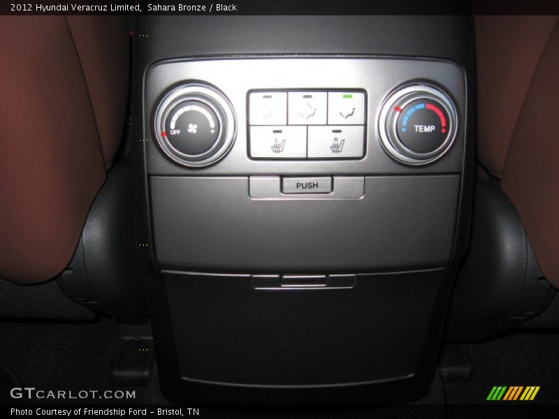 Sahara Bronze / Black 2012 Hyundai Veracruz Limited