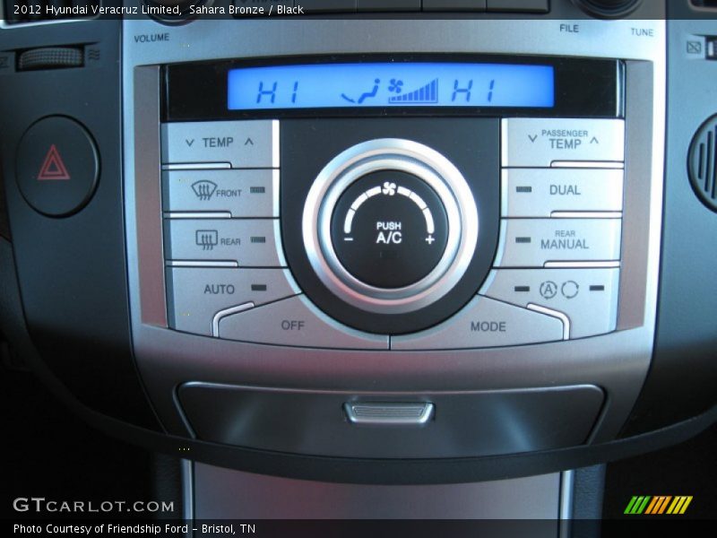 Controls of 2012 Veracruz Limited