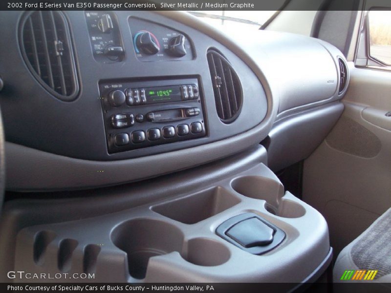 Silver Metallic / Medium Graphite 2002 Ford E Series Van E350 Passenger Conversion