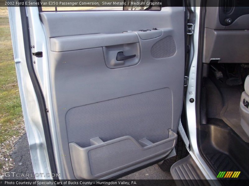 Silver Metallic / Medium Graphite 2002 Ford E Series Van E350 Passenger Conversion