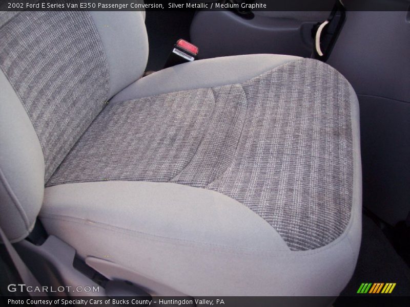 Silver Metallic / Medium Graphite 2002 Ford E Series Van E350 Passenger Conversion