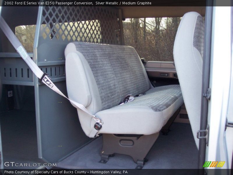 Silver Metallic / Medium Graphite 2002 Ford E Series Van E350 Passenger Conversion