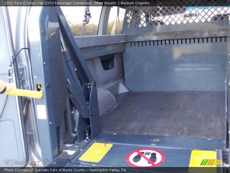 Silver Metallic / Medium Graphite 2002 Ford E Series Van E350 Passenger Conversion