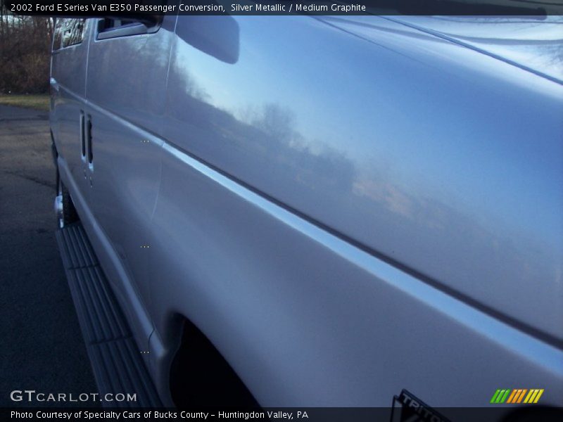 Silver Metallic / Medium Graphite 2002 Ford E Series Van E350 Passenger Conversion