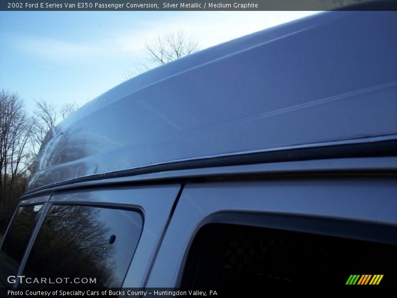 Silver Metallic / Medium Graphite 2002 Ford E Series Van E350 Passenger Conversion