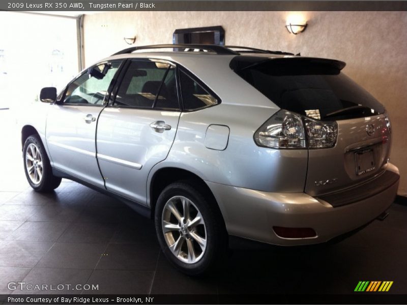 Tungsten Pearl / Black 2009 Lexus RX 350 AWD