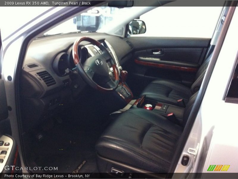 Tungsten Pearl / Black 2009 Lexus RX 350 AWD