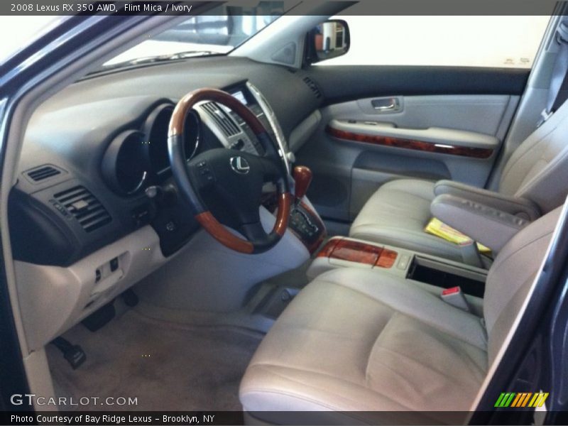 Flint Mica / Ivory 2008 Lexus RX 350 AWD