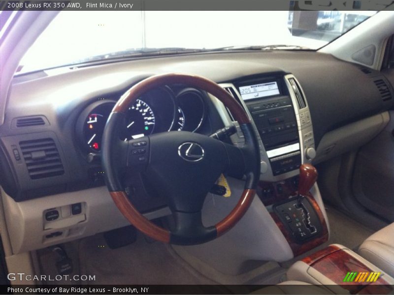 Flint Mica / Ivory 2008 Lexus RX 350 AWD