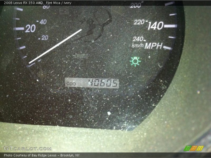 Flint Mica / Ivory 2008 Lexus RX 350 AWD