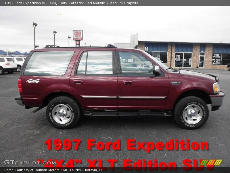 Dark Toreador Red Metallic / Medium Graphite 1997 Ford Expedition XLT 4x4
