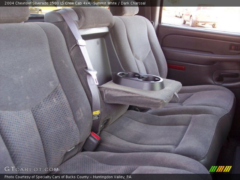 Summit White / Dark Charcoal 2004 Chevrolet Silverado 1500 LS Crew Cab 4x4