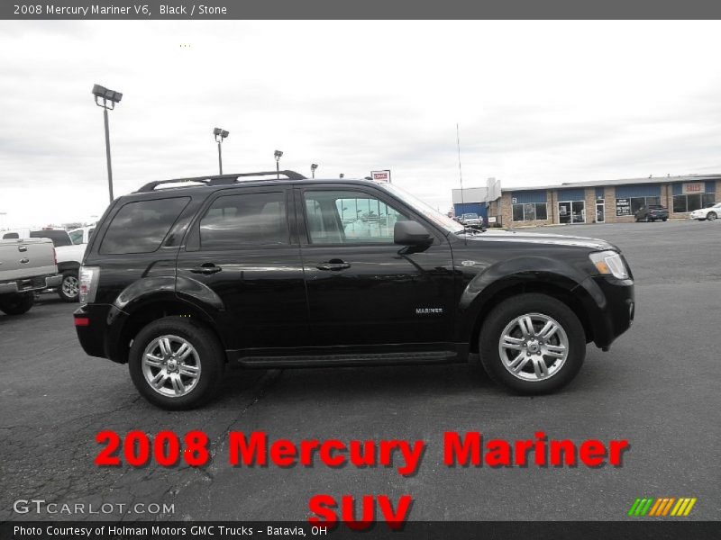 Black / Stone 2008 Mercury Mariner V6