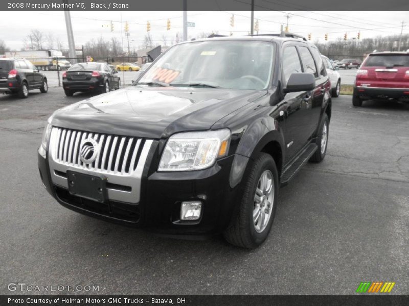 Black / Stone 2008 Mercury Mariner V6