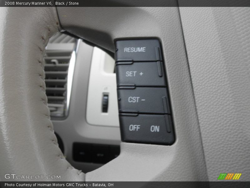 Black / Stone 2008 Mercury Mariner V6