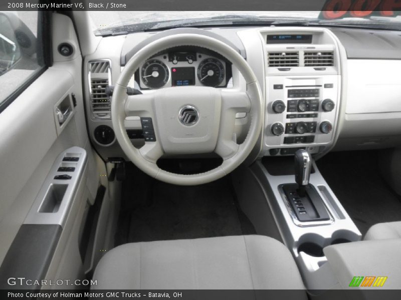 Black / Stone 2008 Mercury Mariner V6