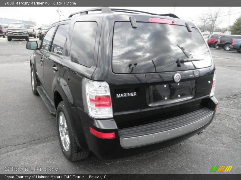 Black / Stone 2008 Mercury Mariner V6