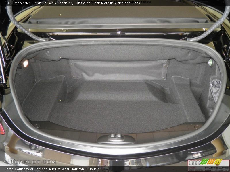 Obsidian Black Metallic / designo Black 2012 Mercedes-Benz SLS AMG Roadster