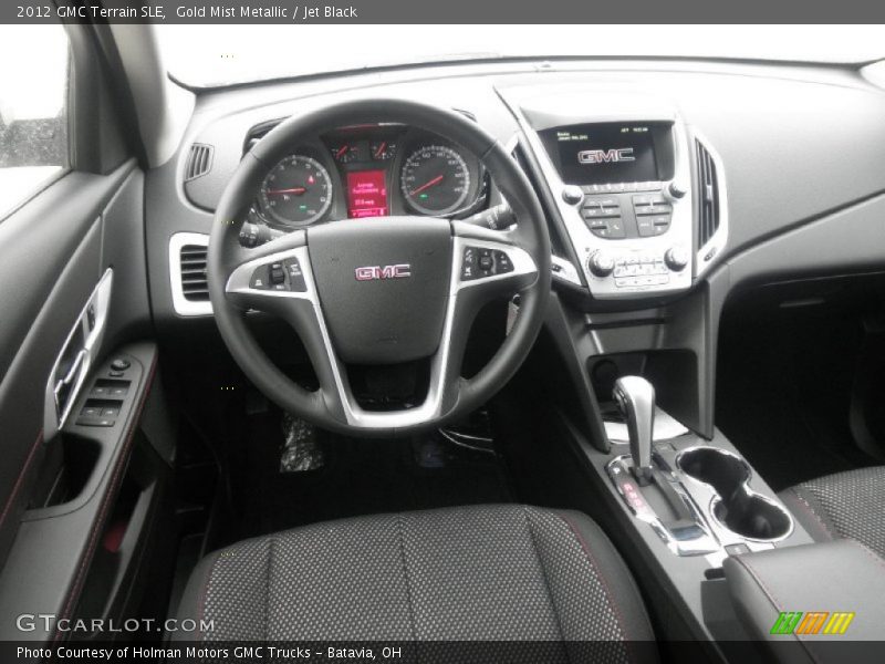 Gold Mist Metallic / Jet Black 2012 GMC Terrain SLE