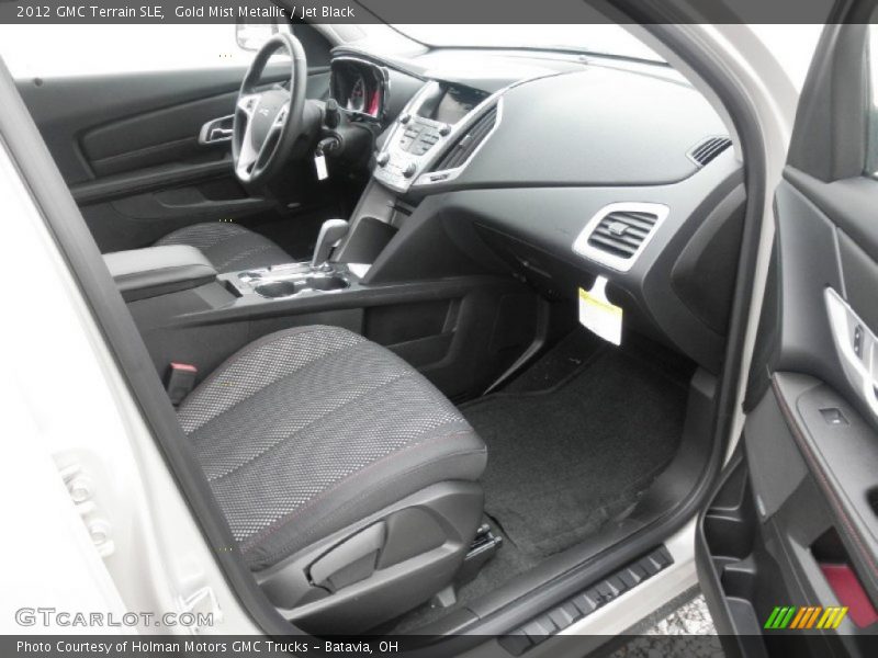 Gold Mist Metallic / Jet Black 2012 GMC Terrain SLE