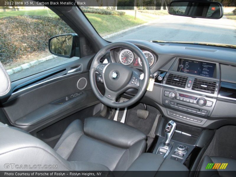 Dashboard of 2012 X5 M 