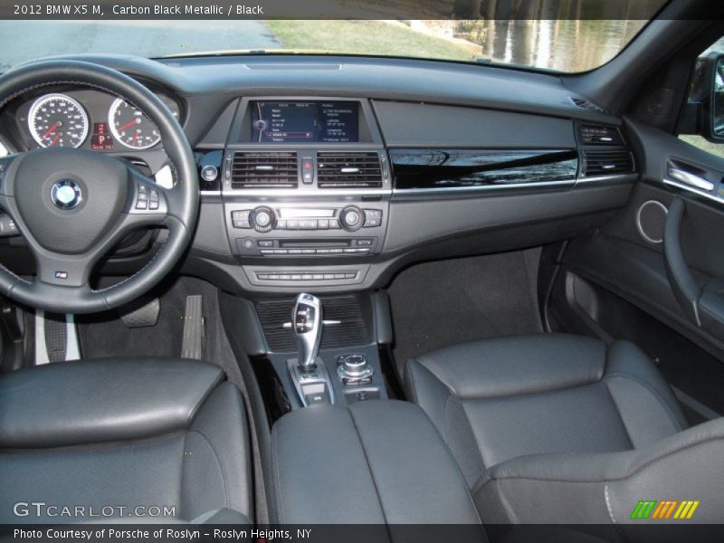 Carbon Black Metallic / Black 2012 BMW X5 M