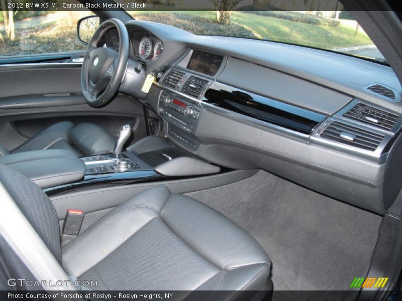 Dashboard of 2012 X5 M 
