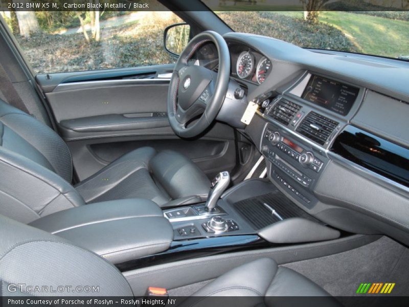 Carbon Black Metallic / Black 2012 BMW X5 M