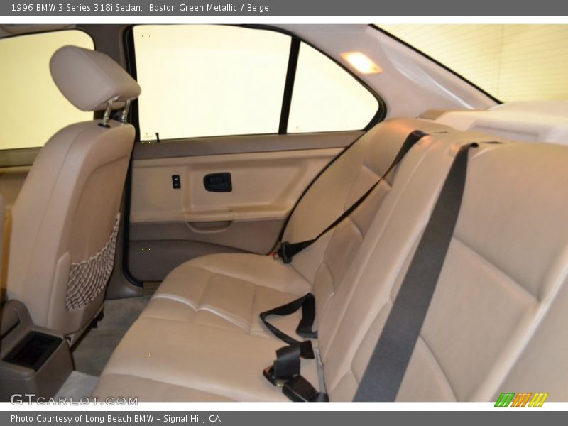 Boston Green Metallic / Beige 1996 BMW 3 Series 318i Sedan