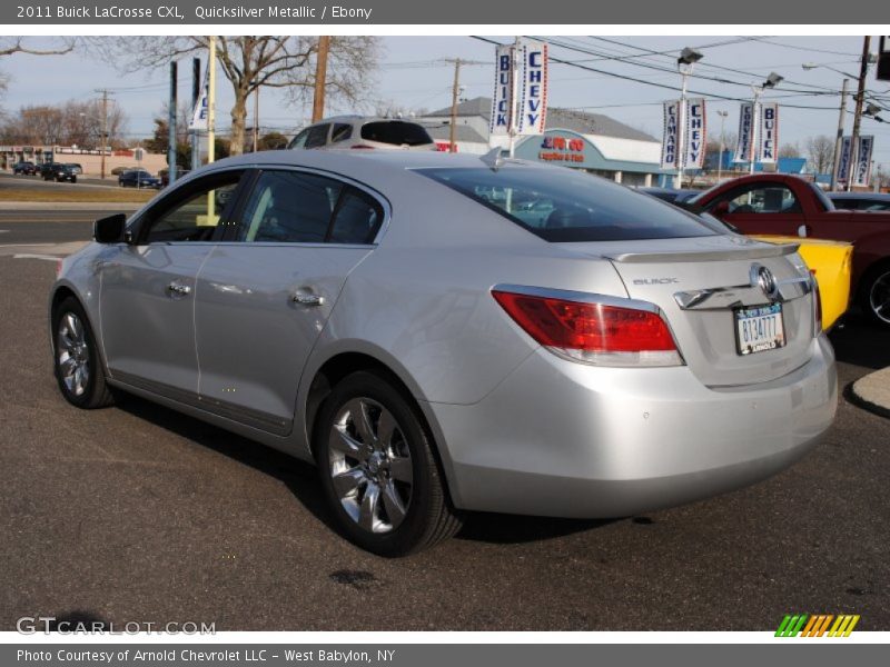 Quicksilver Metallic / Ebony 2011 Buick LaCrosse CXL