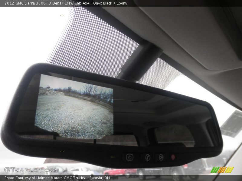 Onyx Black / Ebony 2012 GMC Sierra 3500HD Denali Crew Cab 4x4