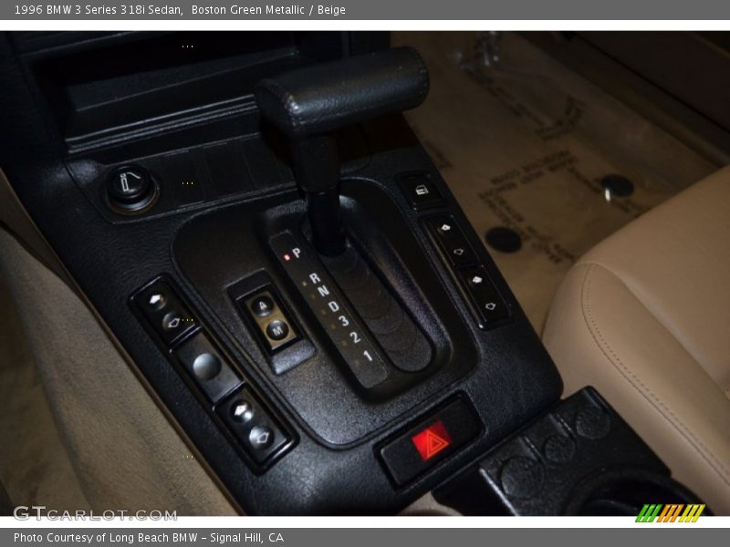 Boston Green Metallic / Beige 1996 BMW 3 Series 318i Sedan