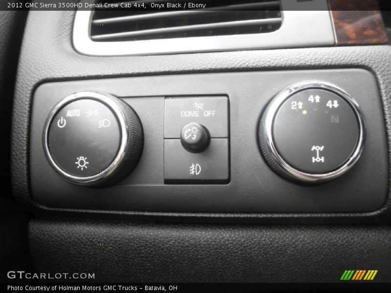 Onyx Black / Ebony 2012 GMC Sierra 3500HD Denali Crew Cab 4x4