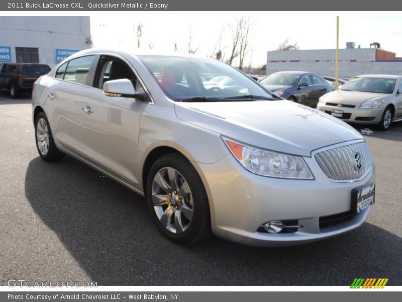 Quicksilver Metallic / Ebony 2011 Buick LaCrosse CXL