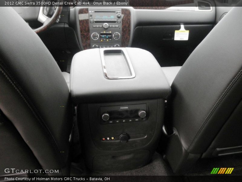 Onyx Black / Ebony 2012 GMC Sierra 3500HD Denali Crew Cab 4x4