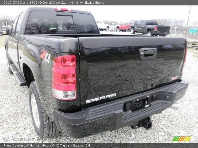 Onyx Black / Ebony 2012 GMC Sierra 3500HD Denali Crew Cab 4x4