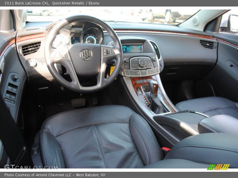 Quicksilver Metallic / Ebony 2011 Buick LaCrosse CXL