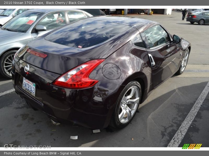 Black Cherry / Black Cloth 2010 Nissan 370Z Coupe