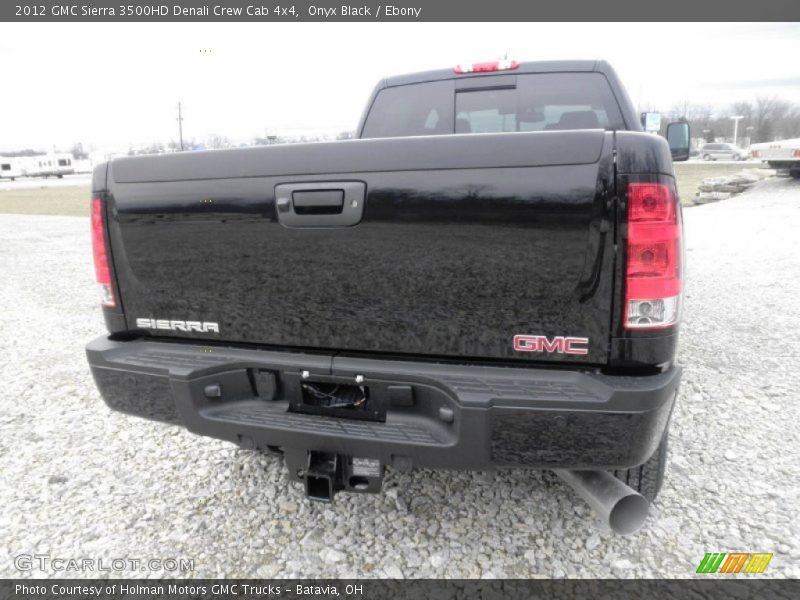 Onyx Black / Ebony 2012 GMC Sierra 3500HD Denali Crew Cab 4x4